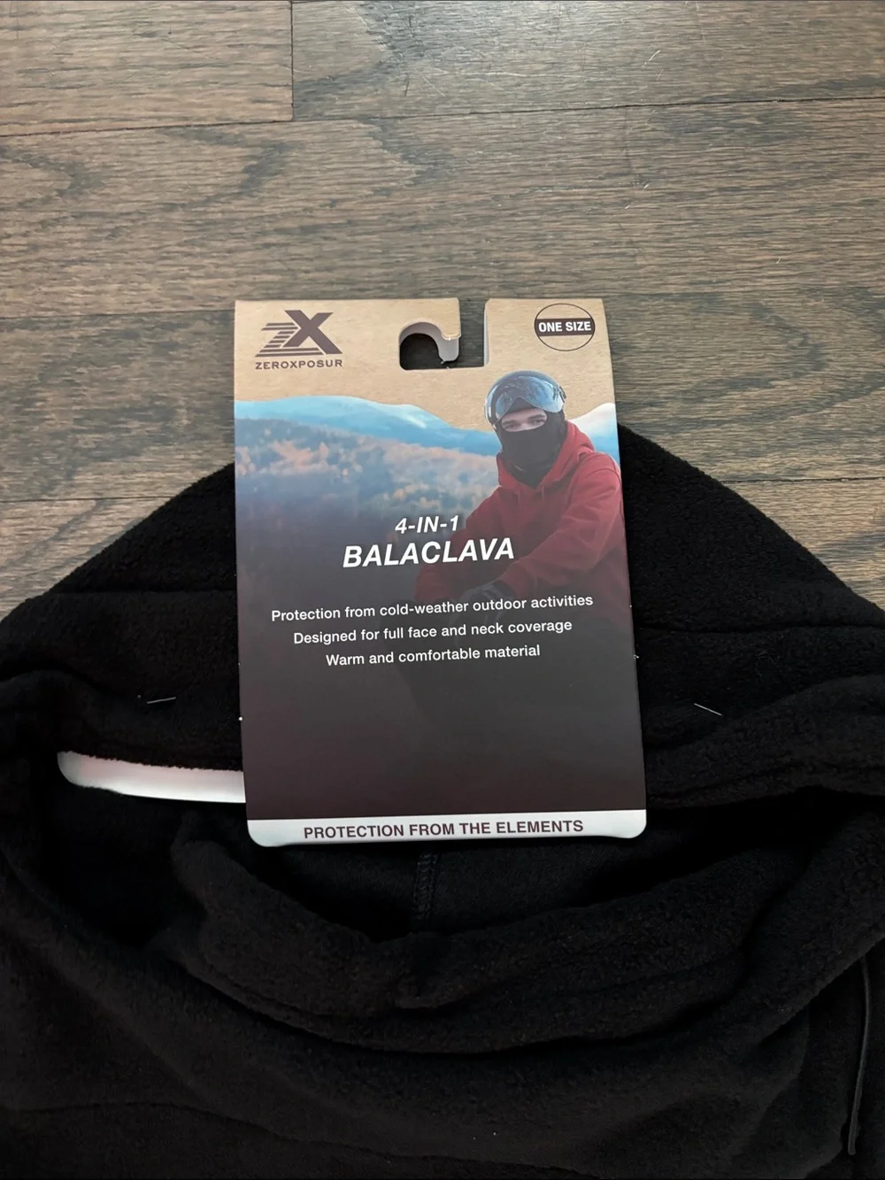 ZeroXposur Black Balaclava Face Mask